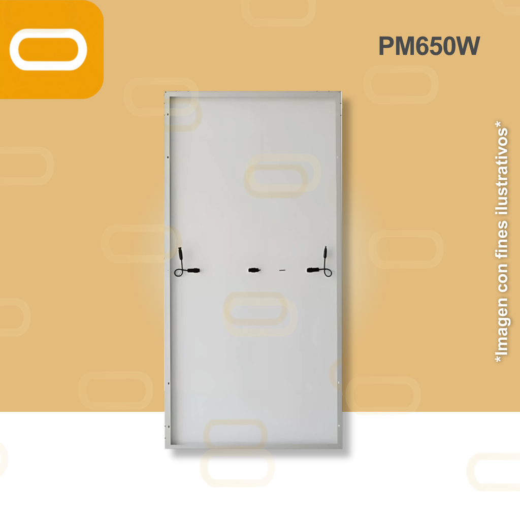 Panel Solar de 650W Monocristalino - half cell