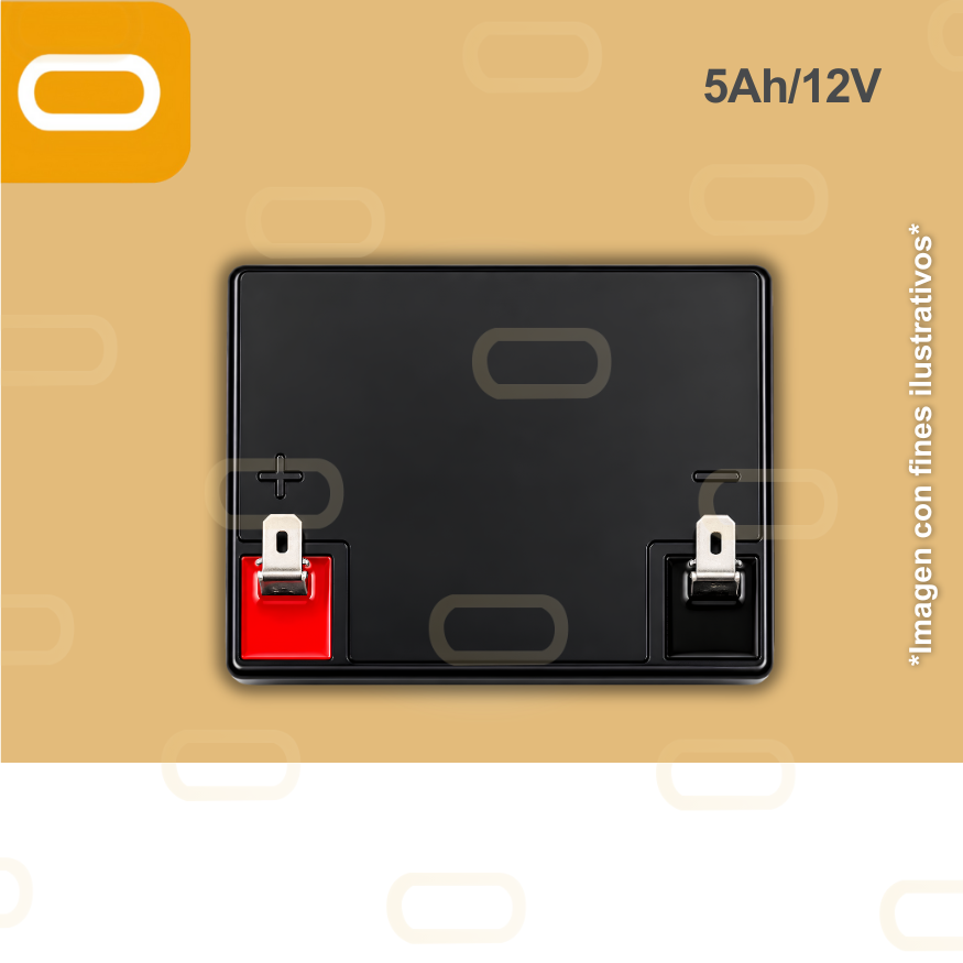 Batería de Gel 5Ah / 12V