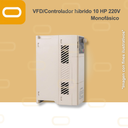 Variador de Frecuencia Híbrido / Controlador Solar para bomba de 10HP de voltaje 220V Monofásico