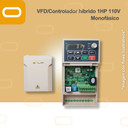 Variador de Frecuencia / Controlador Híbrido para bomba AC de 1HP de voltaje 110V Monofásico