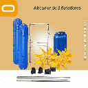 Aireador Solar para Piscicultura de 2 flotadores