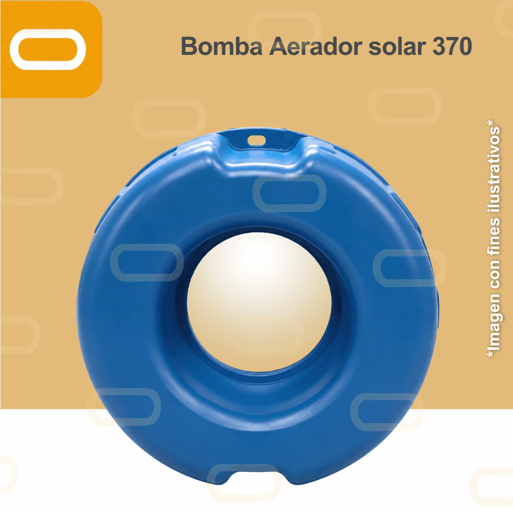 Sistema Aireador Solar para Piscicultura Jet 24V-370W