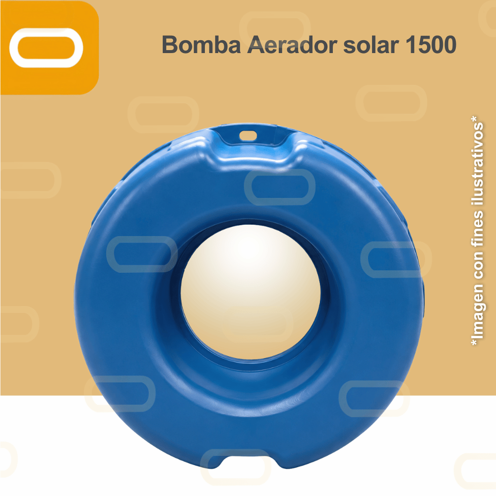 Sistema Aireador Solar para Piscicultura Jet 110V-1500W