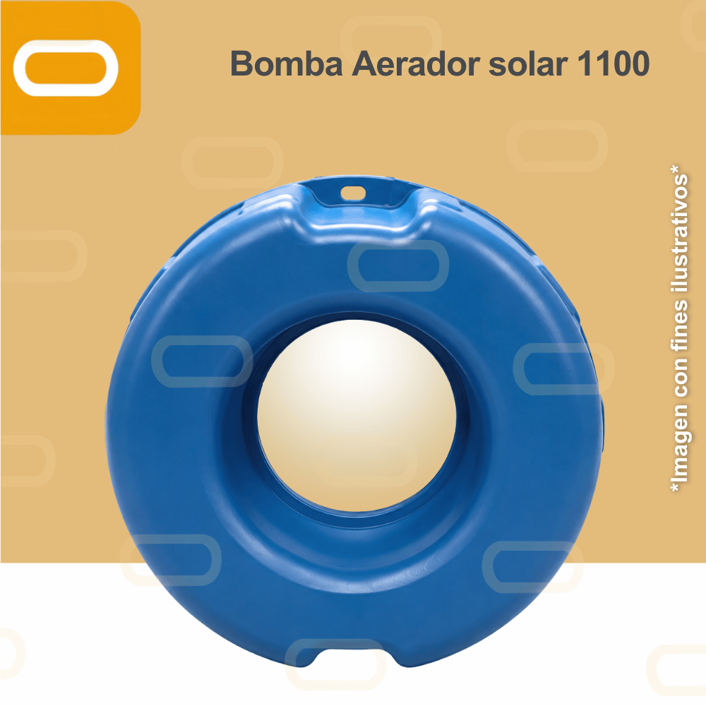 Sistema Aireador Solar para Piscicultura Jet 110V-1100W