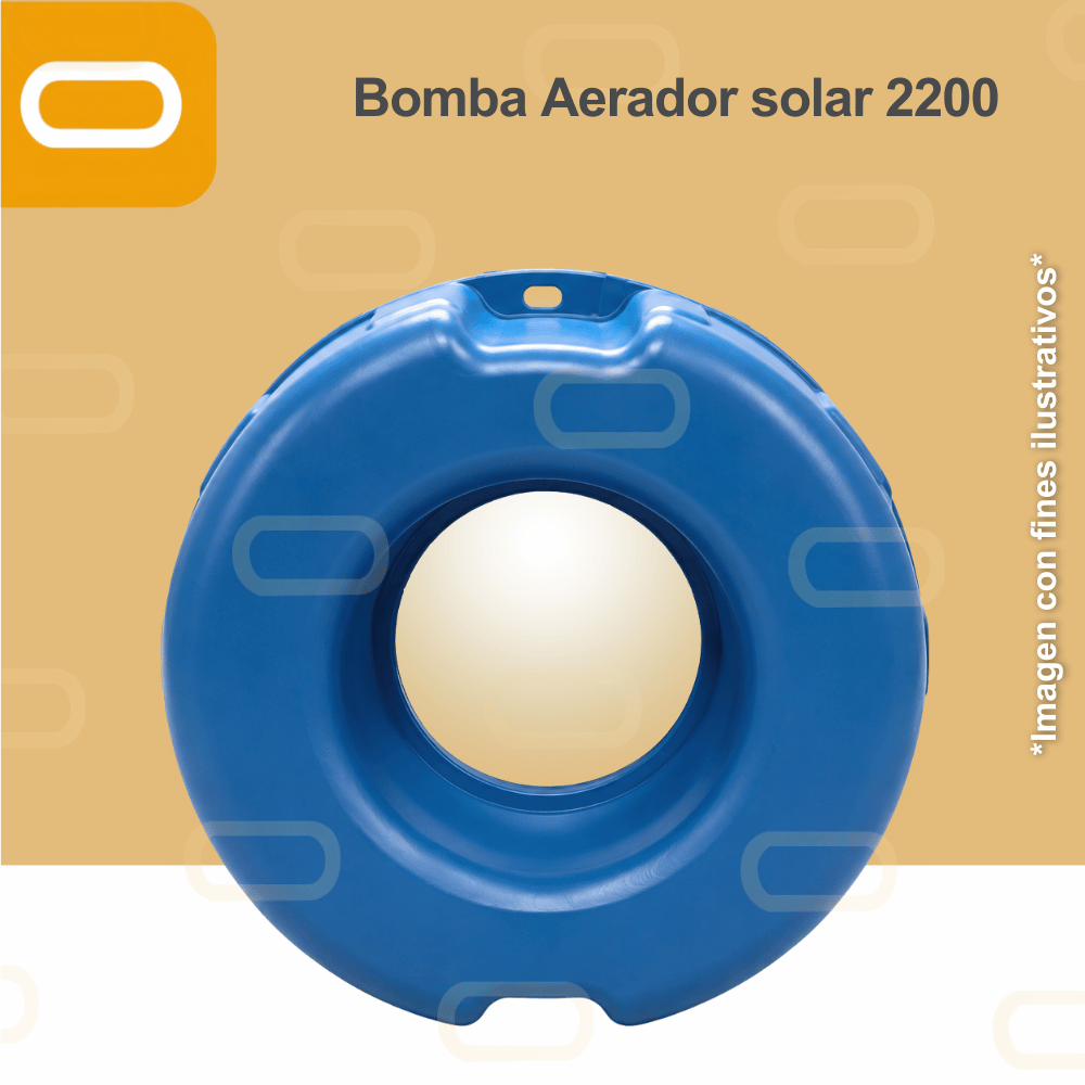 Sistema Aireador Solar para Piscicultura Jet 280V-2200W
