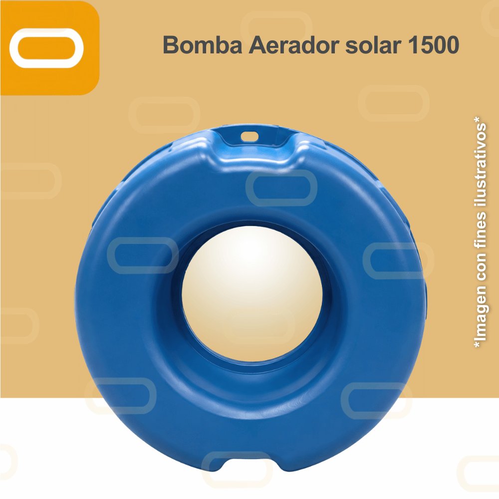 Sistema Aireador Solar para Piscicultura Jet 180V-1500W