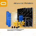 Sistema Aireador Solar para Piscicultura de 2 Paletas