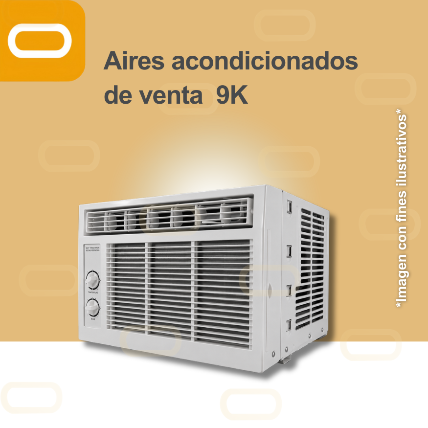 Aire Acondicionado de Ventana-9K