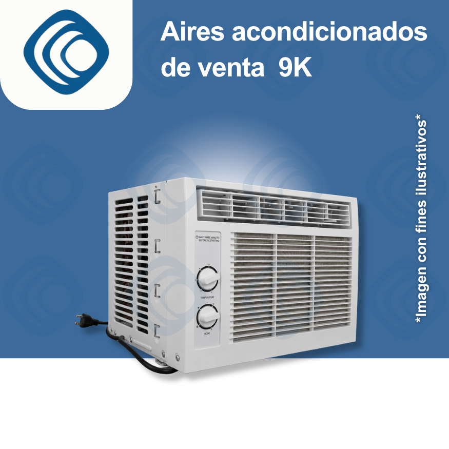 Aire Acondicionado de Ventana-9K