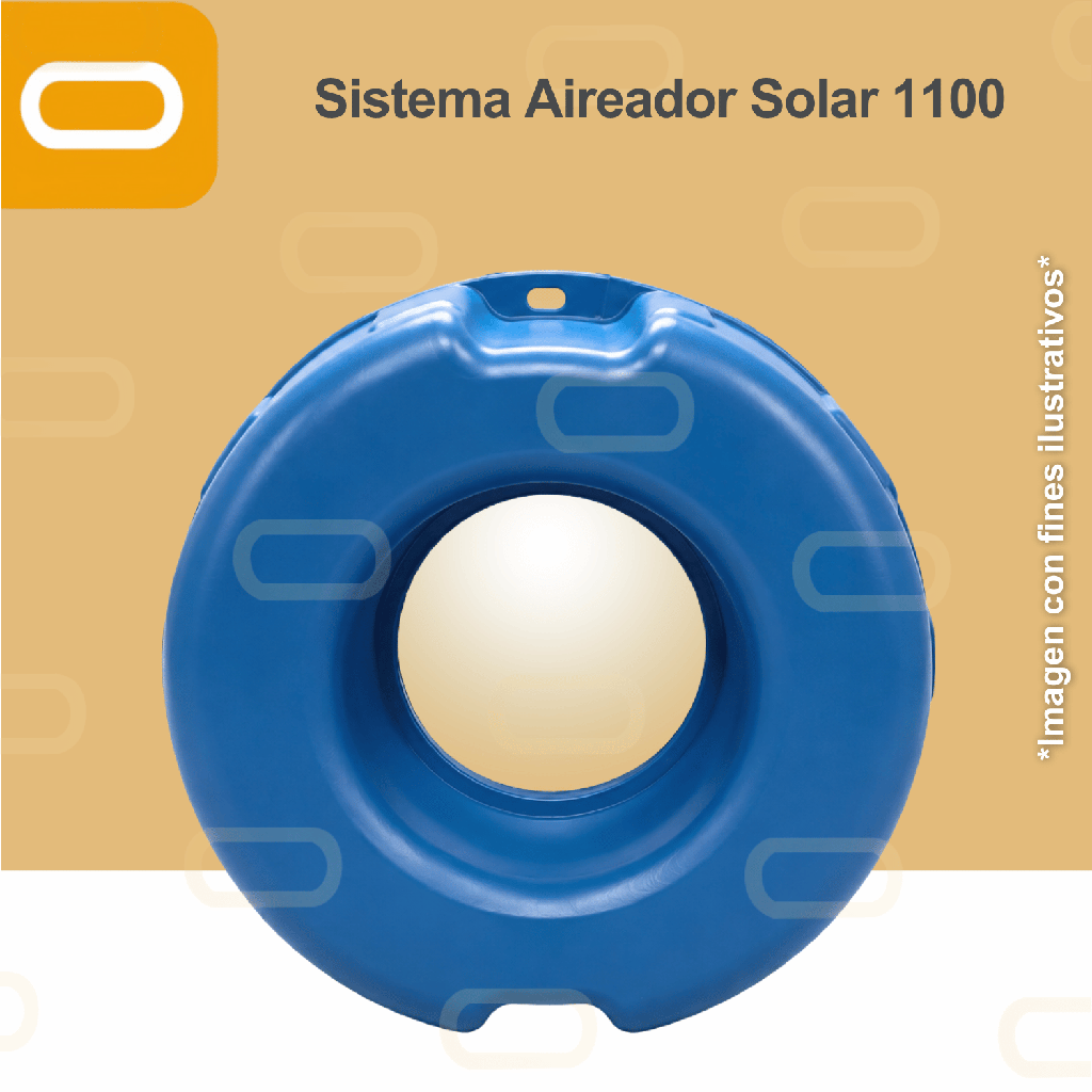 Sistema Aireador Solar para Piscicultura Jet 110V-1100W