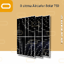 Sistema Aireador Solar para Piscicultura Jet 72V-750W