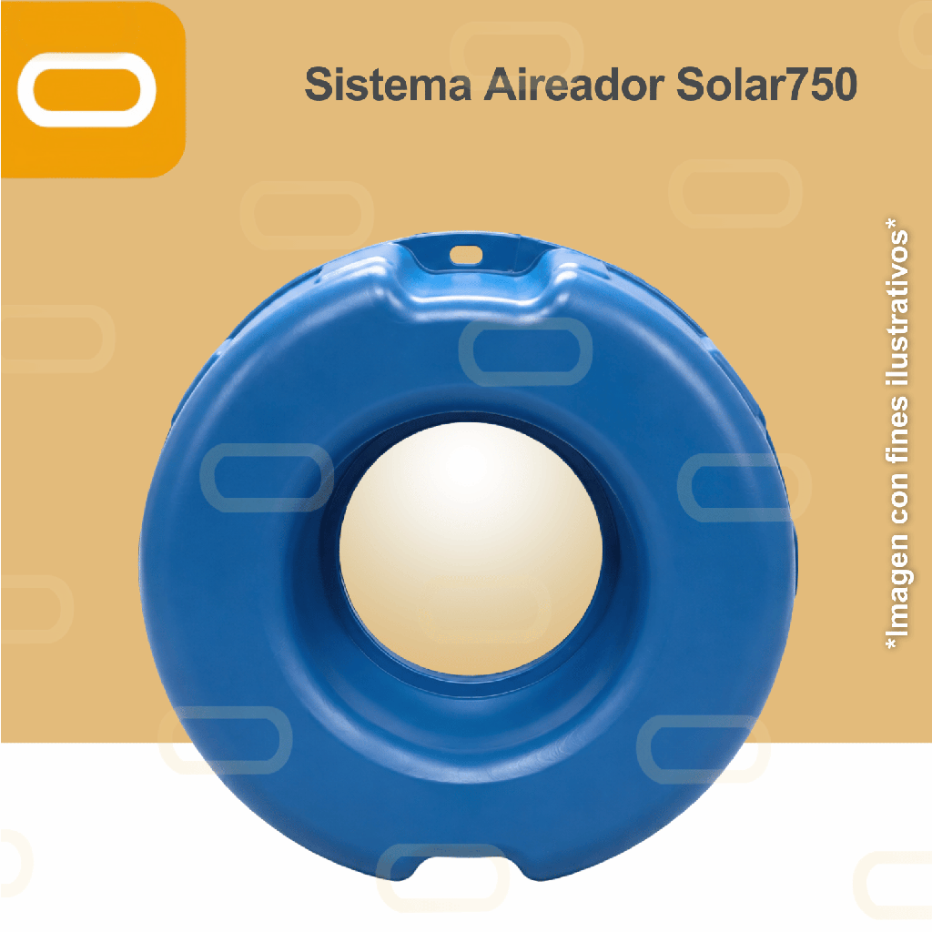 Sistema Aireador Solar para Piscicultura Jet 72V-750W