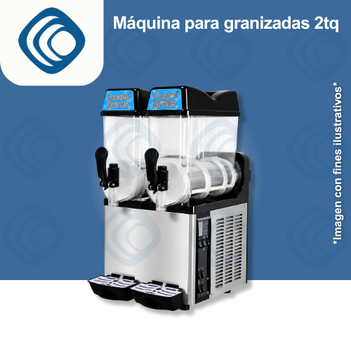 Máquina de granizadas 2 tanques