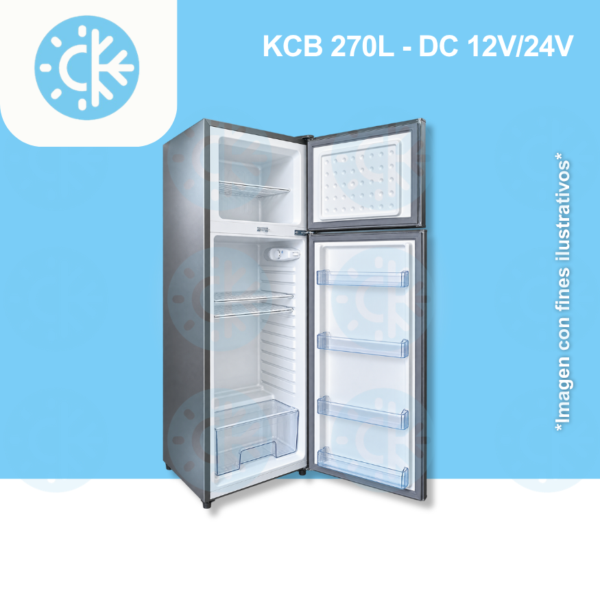 Refrigerador 12/24V - 270 Litros