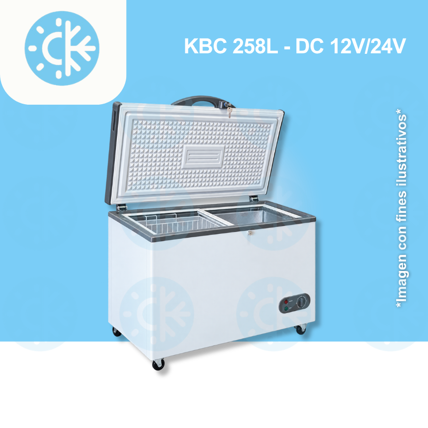 Sistema Congelador 12/24V - 258 Litros