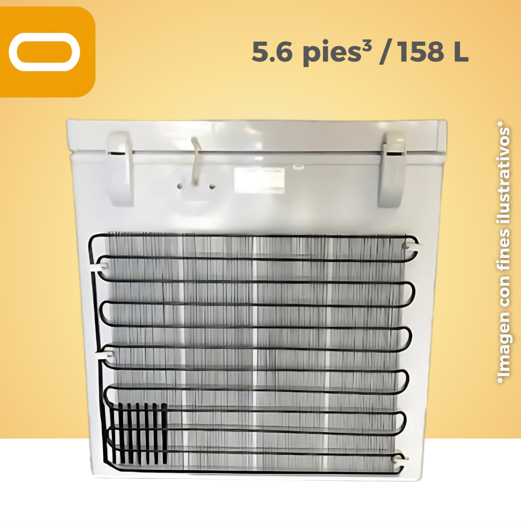 Congelador 5.6 pies³ / 158 Litros
