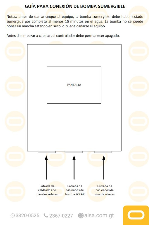 Bomba sumergible de caudal SOLAR SWQD-40-10