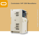 Controlador Solar para bomba de 1HP de voltaje 110V Monofásico