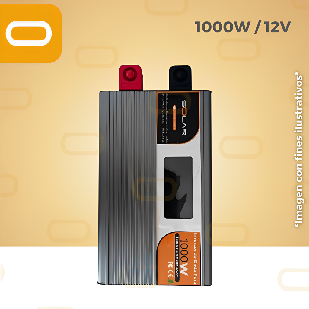 Inversor Off Grid Solar Pro 1000W 12V