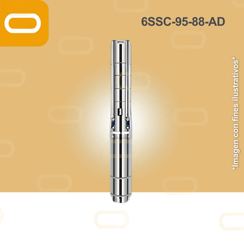 Bomba sumergible SOLAR 6SSC-95-88-AD