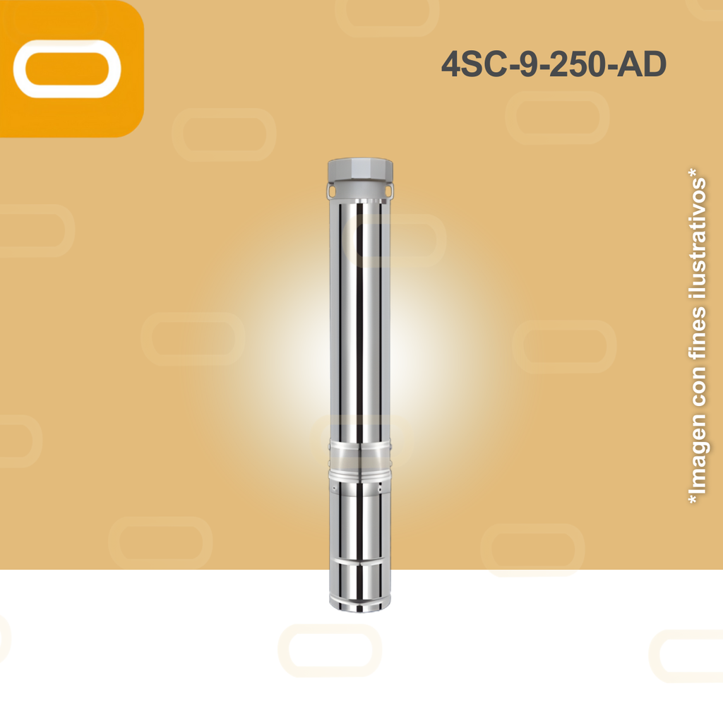 Bomba Sumergible SOLAR 4SC-9-250-AD