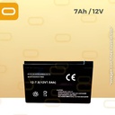 [Batería-7Ah] Batería de Gel 7Ah / 12V