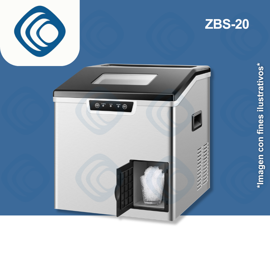 Máquina de hacer hielo - S20 (2 a 3 lbs/h)
