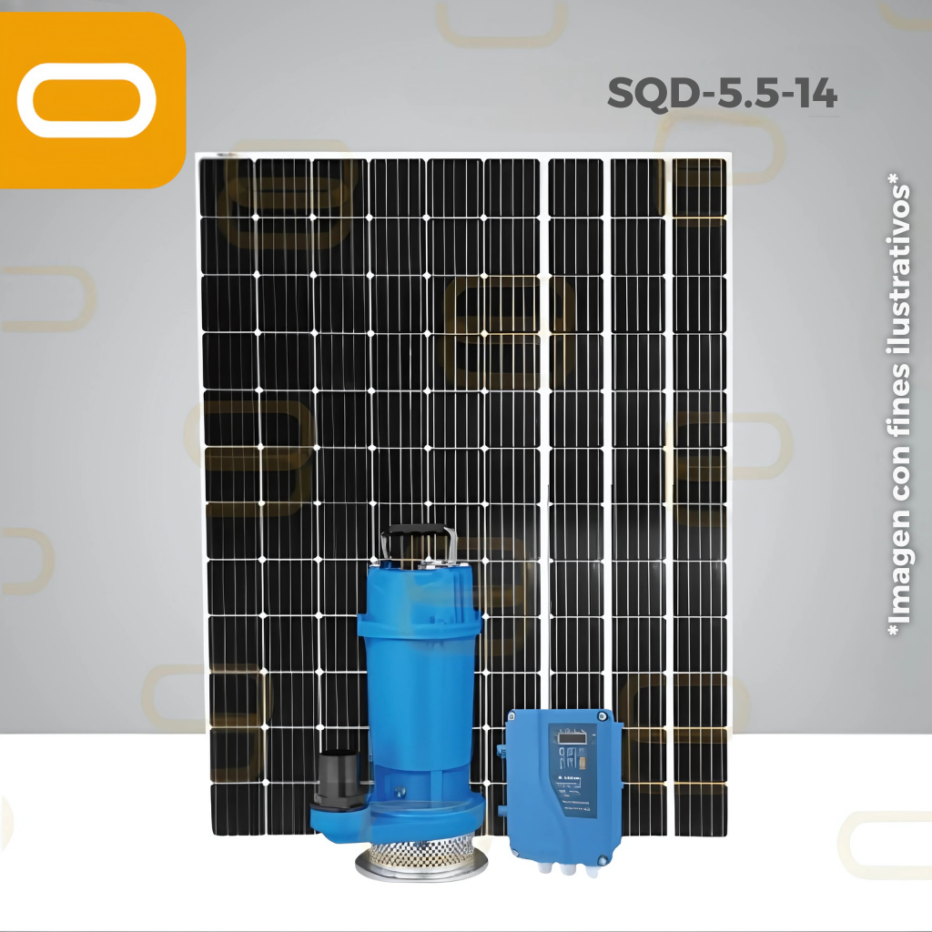 Sistema Bomba Sumergible deshechos SQD-5.5-14-550