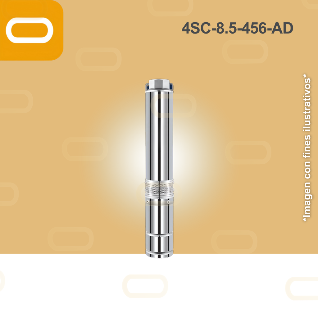 Bomba sumergible SOLAR 4SC-8.5-456-AD