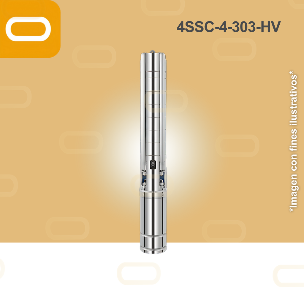 Bomba sumergible SOLAR 4SSC-4-303-HV