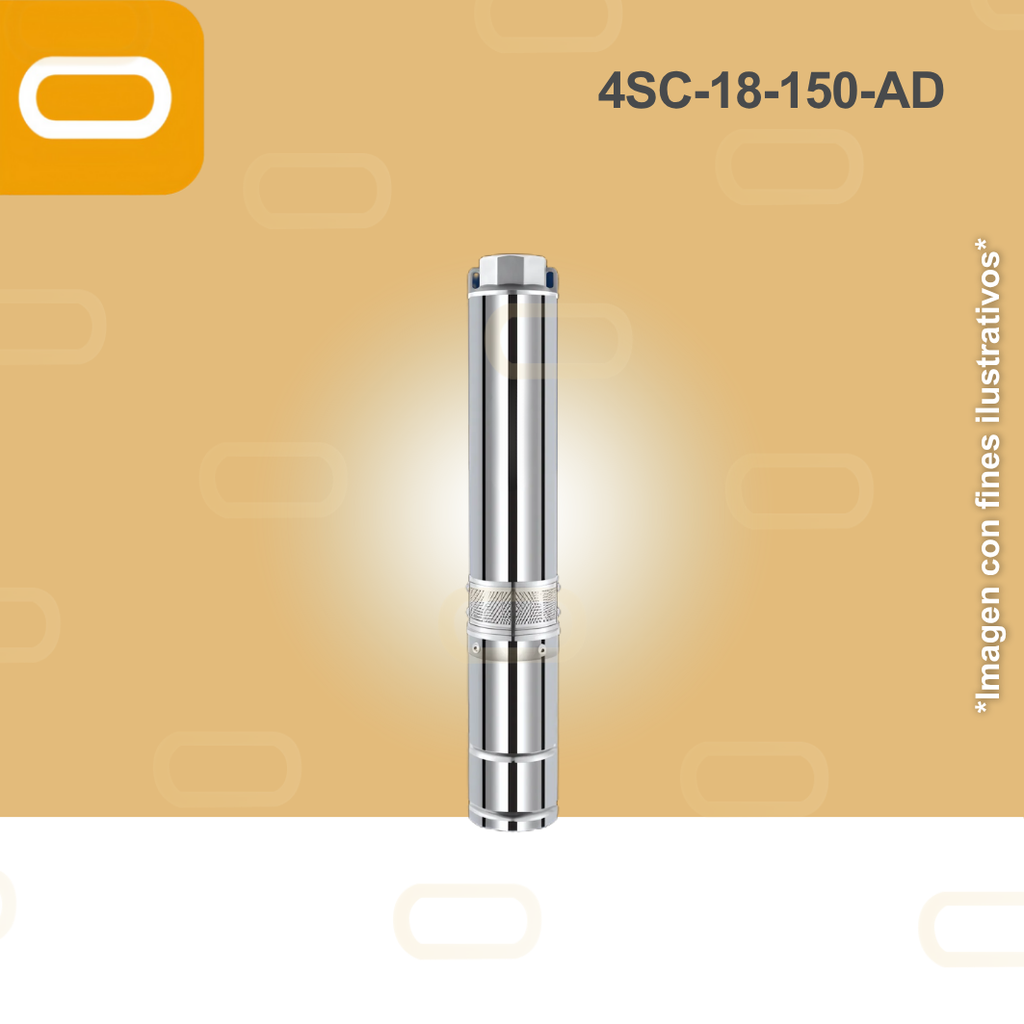 Bomba sumergible SOLAR 4SC-18-150-AD