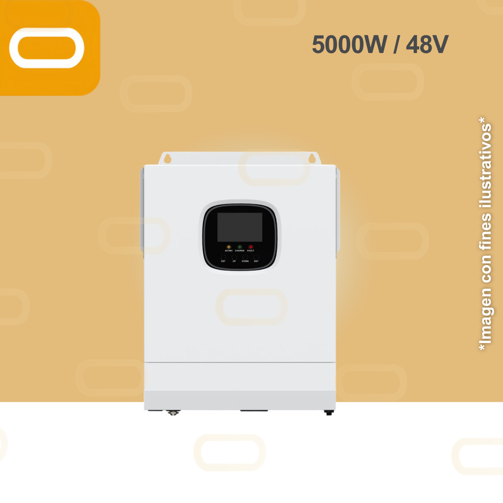 Inversor Cargador Solar Híbrido 5000W 48V