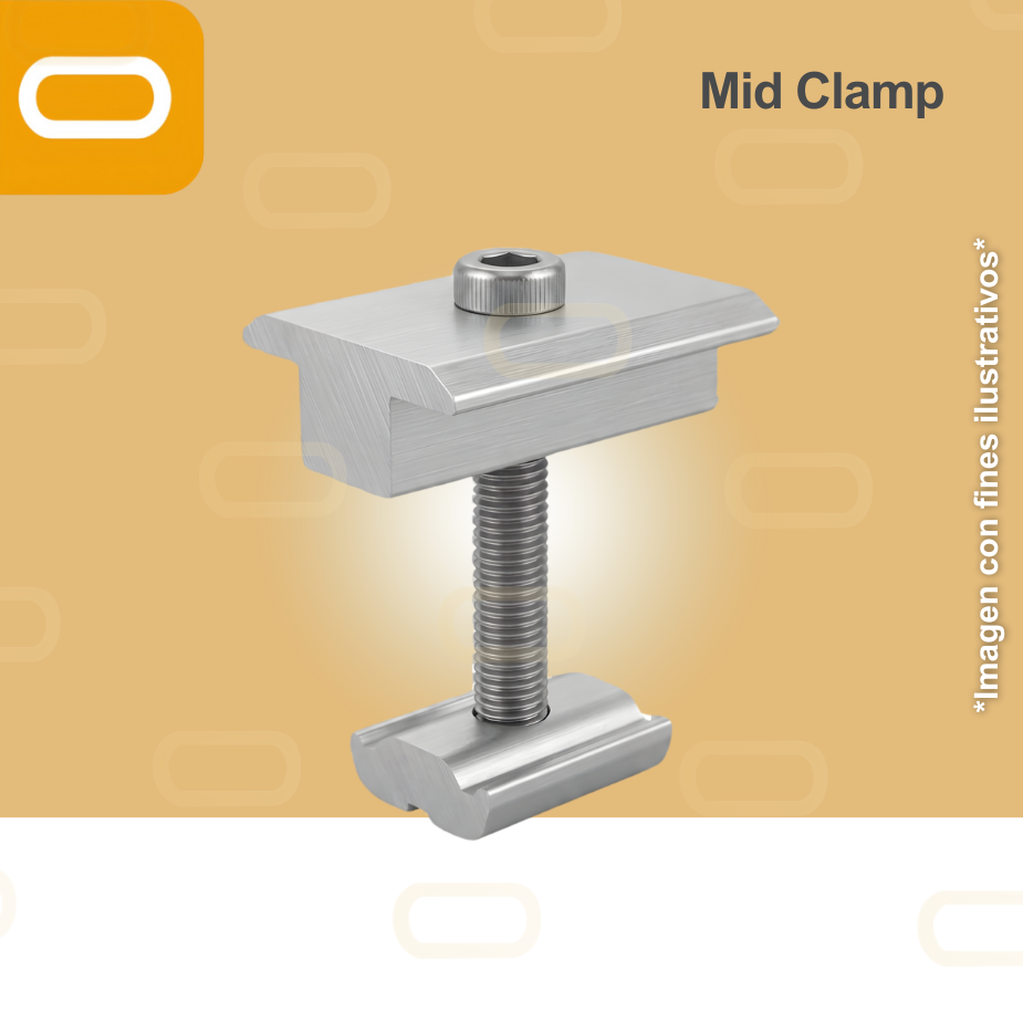 Mid clamp 35 mm