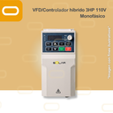 [SU100D-1S-2.2GB] Variador de Frecuencia / Controlador Híbrido para bomba AC de 3HP de voltaje 110V Monofásico