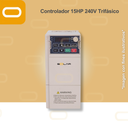 Controlador Solar para bomba de 15HP de voltaje 240V Trifásico