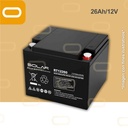 Batería de Gel 26Ah / 12V