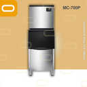 Máquina de hacer hielo Comercial - MC700P - (278 a 556 Lbs/24 hrs)
