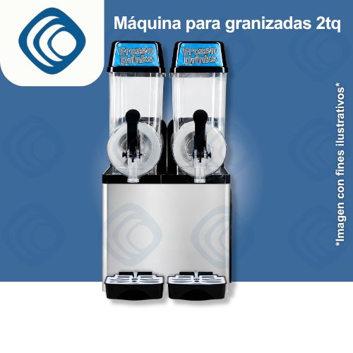 Máquina de granizadas 2 tanques