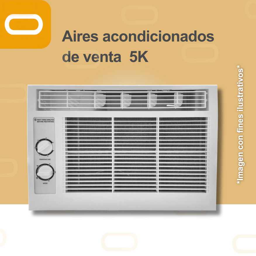 Aire Acondicionado de Ventana-5K