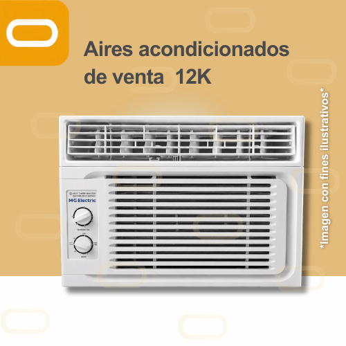 Aire Acondicionado de Ventana-12,000 BTU/h