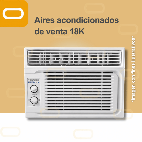 Aire Acondicionado de Ventana-18,000 BTU/h