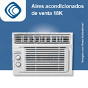 Aire Acondicionado de Ventana-18,000 BTU/h