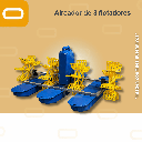 Aireador Solar para Piscicultura de 3 flotadores