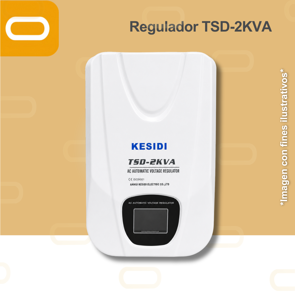 Estabilizador de voltaje 2KVA (120-220)VAC
