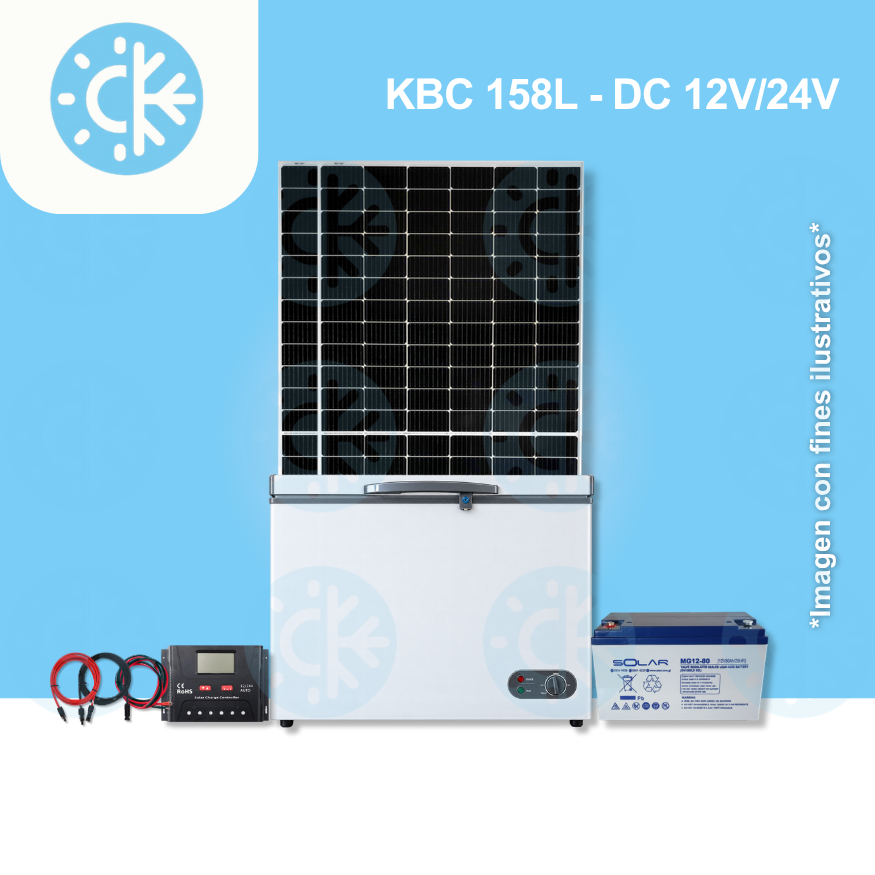 Sistema Congelador 12/24V - 158 Litros