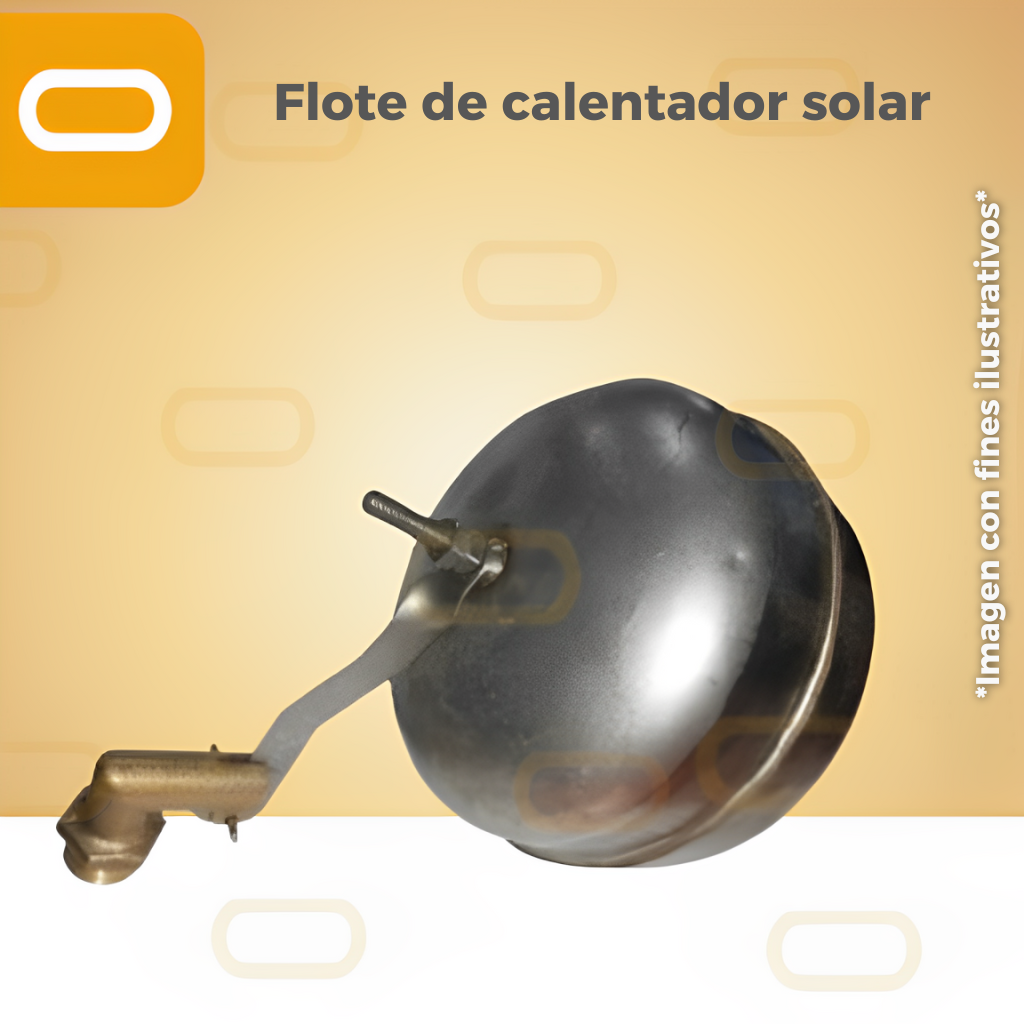 Flote completo para calentador Solar