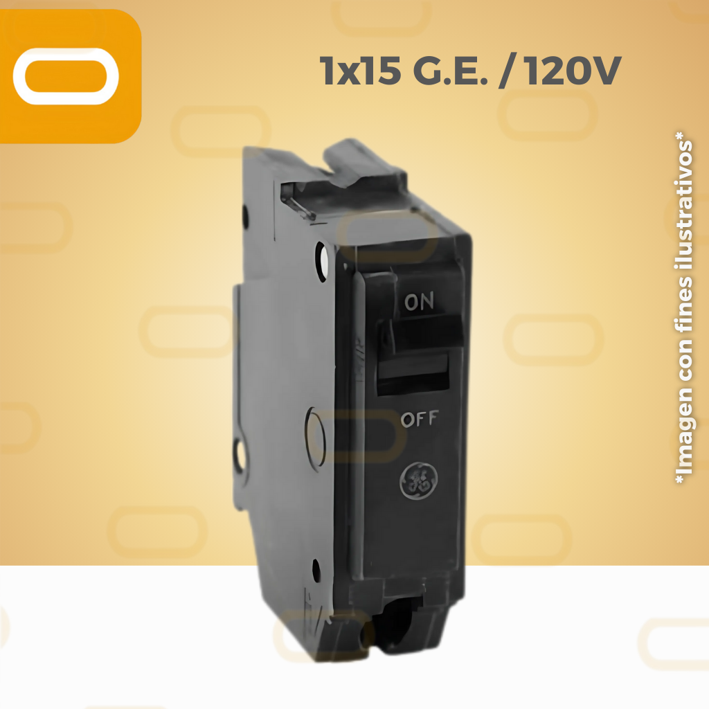 Flipón 1x15 G.E. 120V