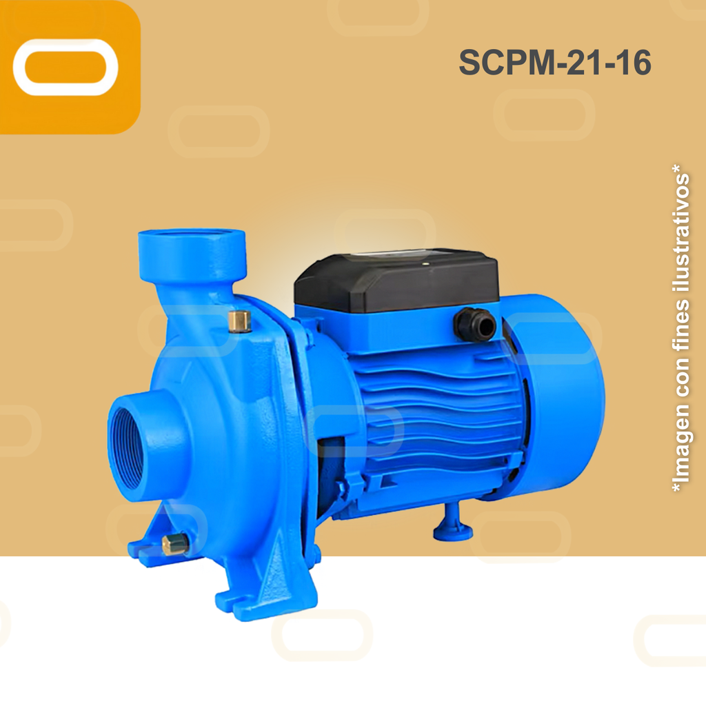 Bomba de caudal NO sumergible SOLAR SCPM-21-16