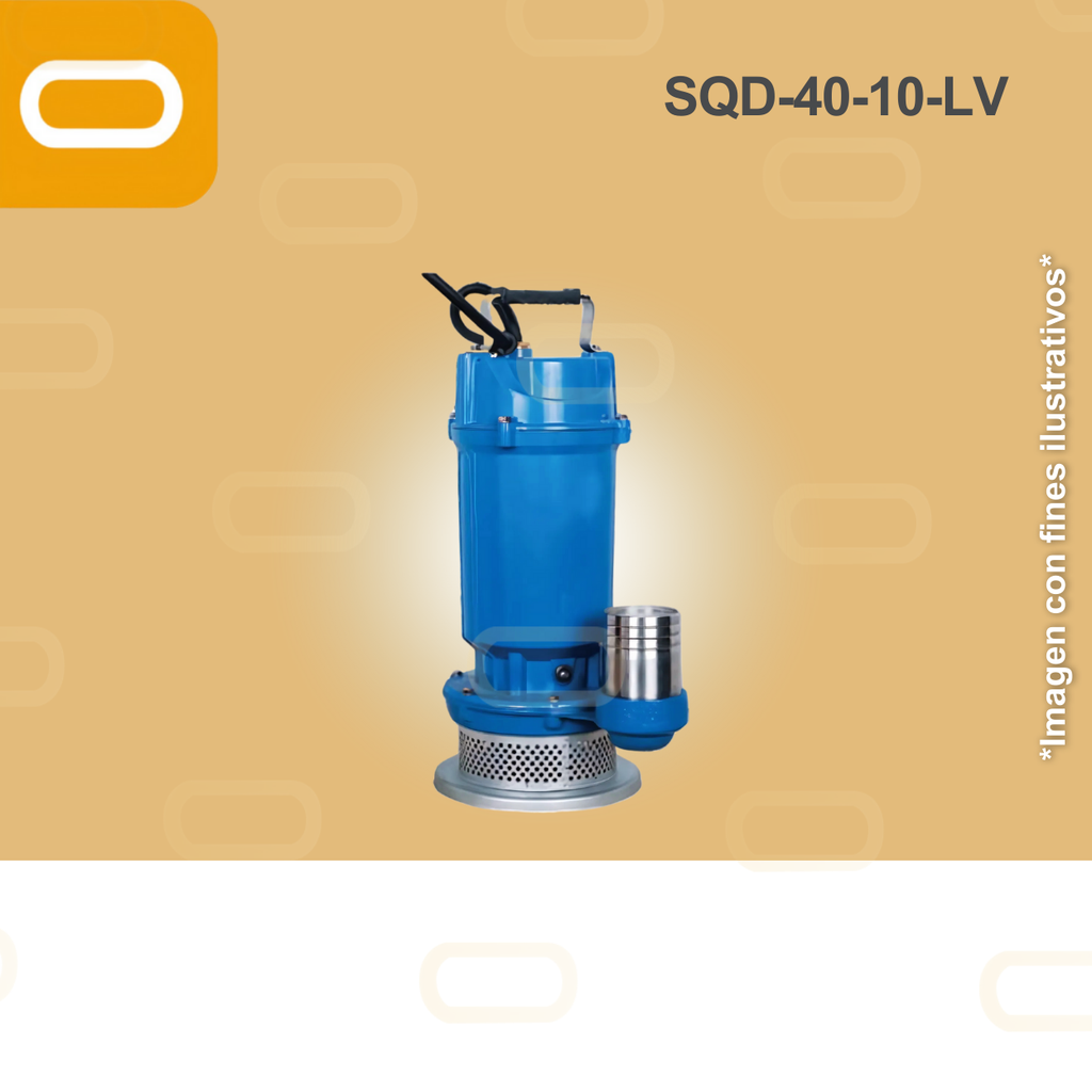 Bomba sumergible de caudal SOLAR SWQD-40-10