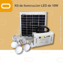 [KDC10W4B] Kit 10W Iluminación LED